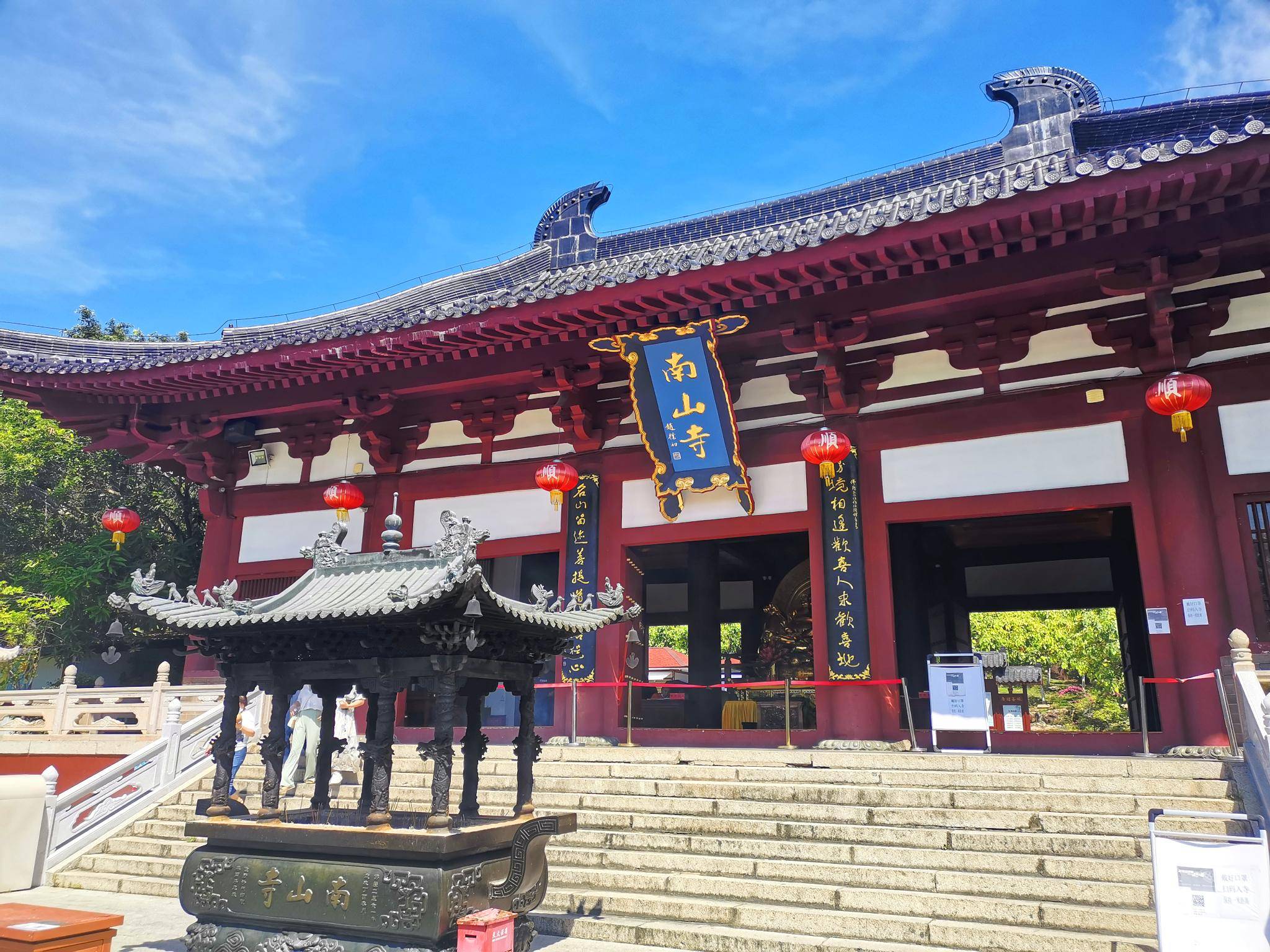 三亚南山寺风景图片图片
