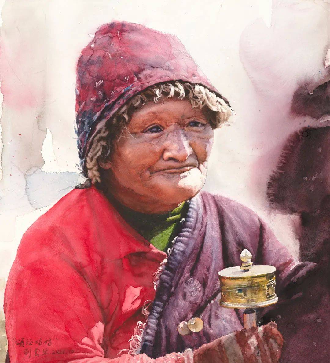 喜乐平安——刘云生先生人物作品_世间_内心_人海