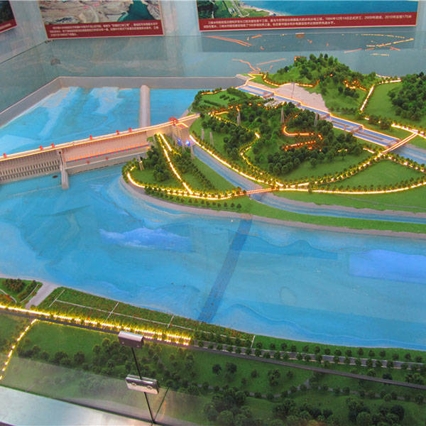 河道治理沙盘模型制作