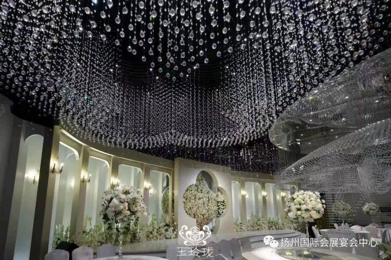 婚礼堂发布扬州国际会展宴会中心水晶主题宴会厅
