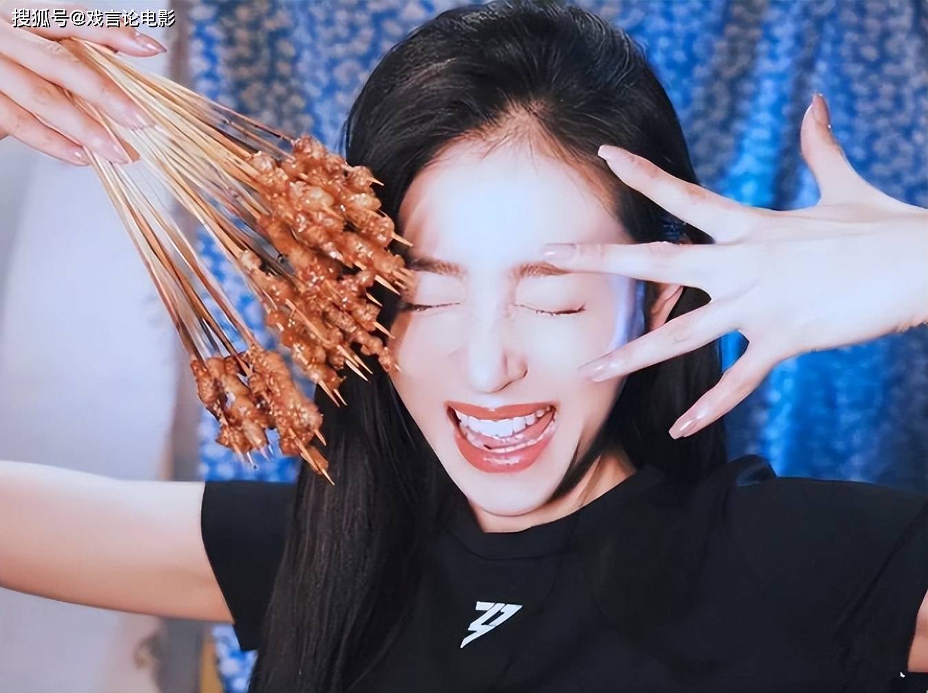 原创浪姐3吃货姐姐曝光郭采洁横扫小吃街吴谨言干饭人彻底实锤