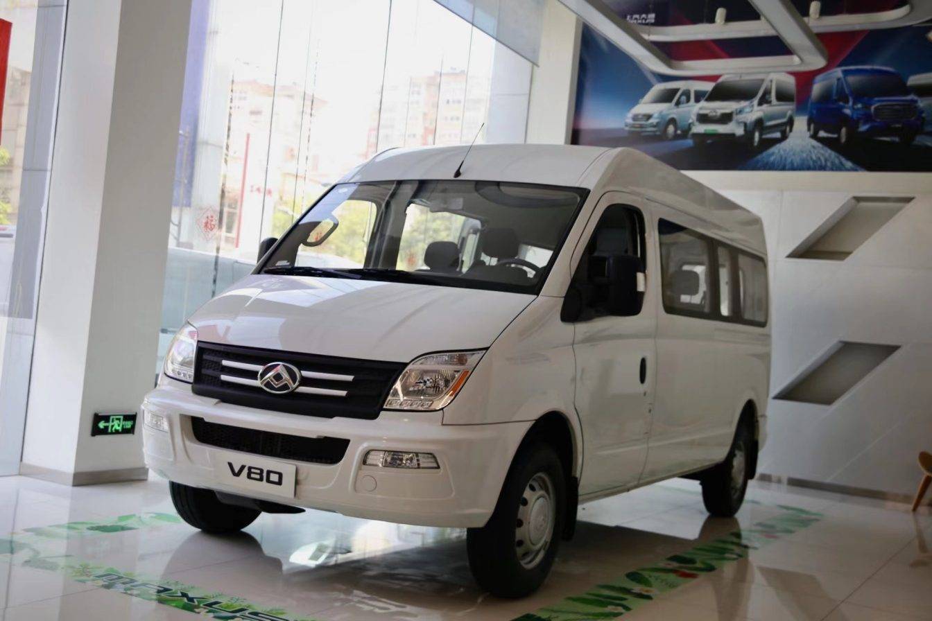 物流货运好帮手探店实拍上汽大通maxusv80中轴版