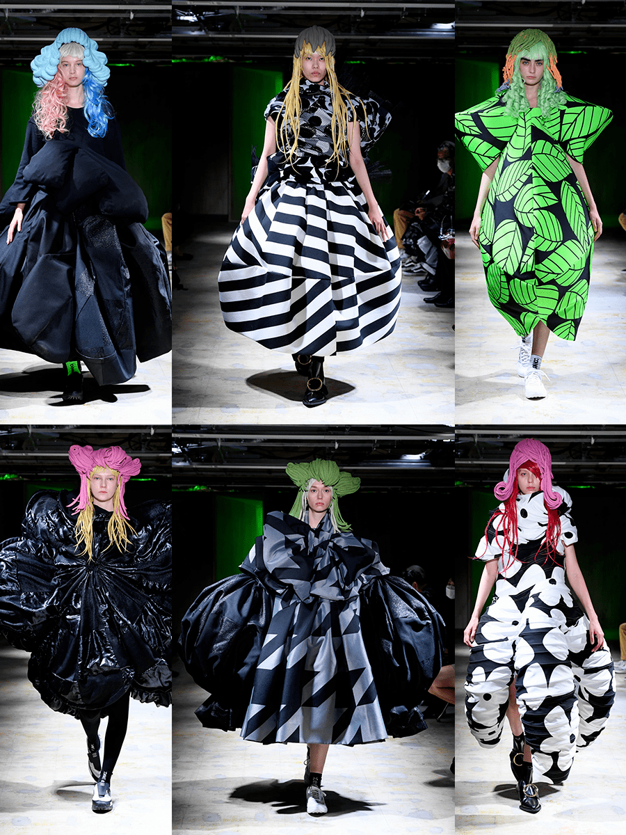 2022春夏流行元素,夸张廓形,时尚更要有张力_服装_增加了_造型