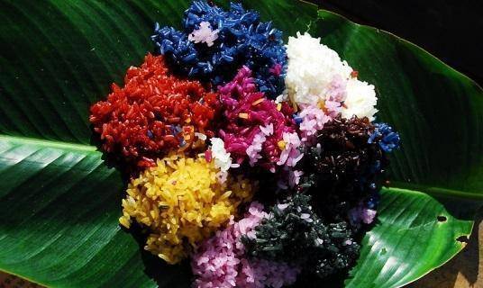 云南丘北壮家人的米饭,不为人知的色彩秘密,全球只有这里人能做