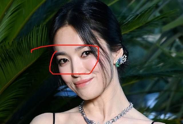 宋慧巴黎晚宴生图与精修差别大,网友:面相变了