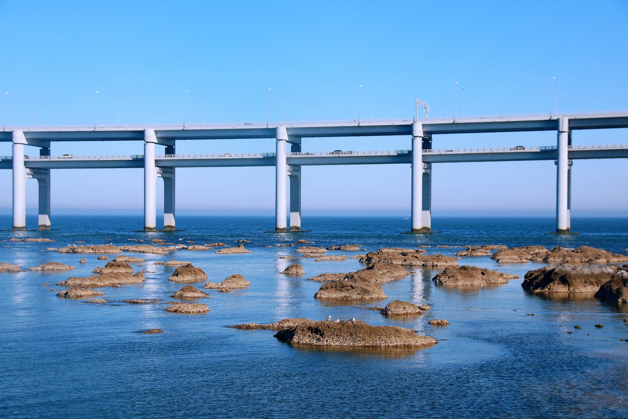 大连黑石礁地质公园,这里有10亿年前的岩溶景观,充满了神奇