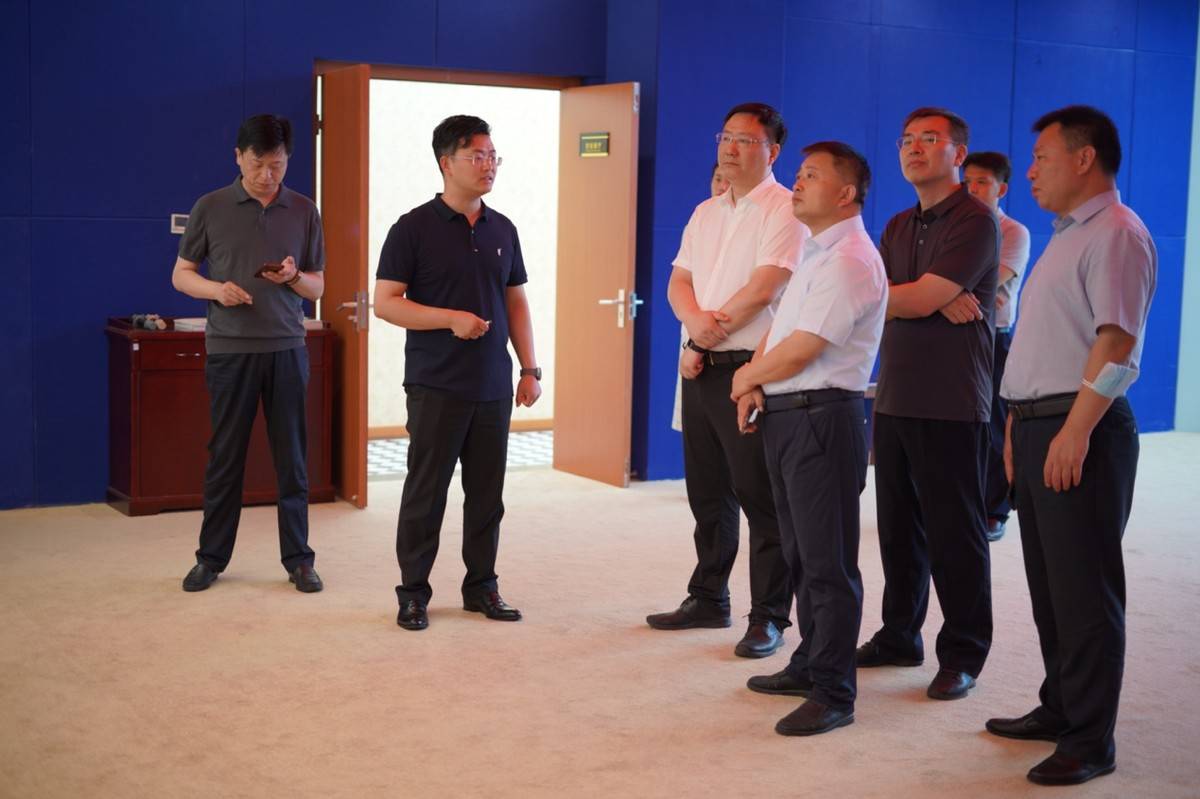 冠县人民政府领导一行亲临金田影视产业园实地考察_园区_创新_张志刚