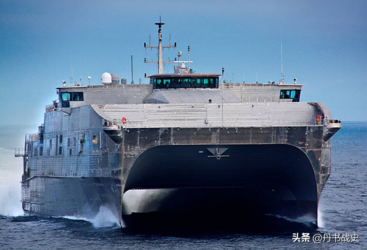 原创美国先锋级远征高速运输船一种对美军非常重要的水面舰艇