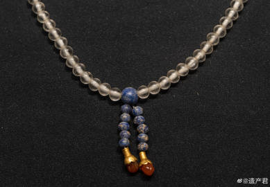 唐代水晶项链,千年前的时尚达人_偃师_洛阳_花蕊