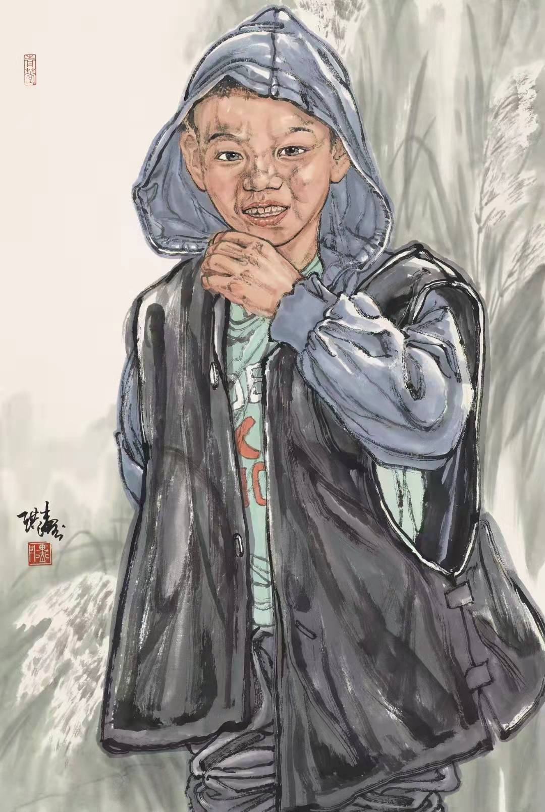 画家李洪涛_工笔_写实_中国