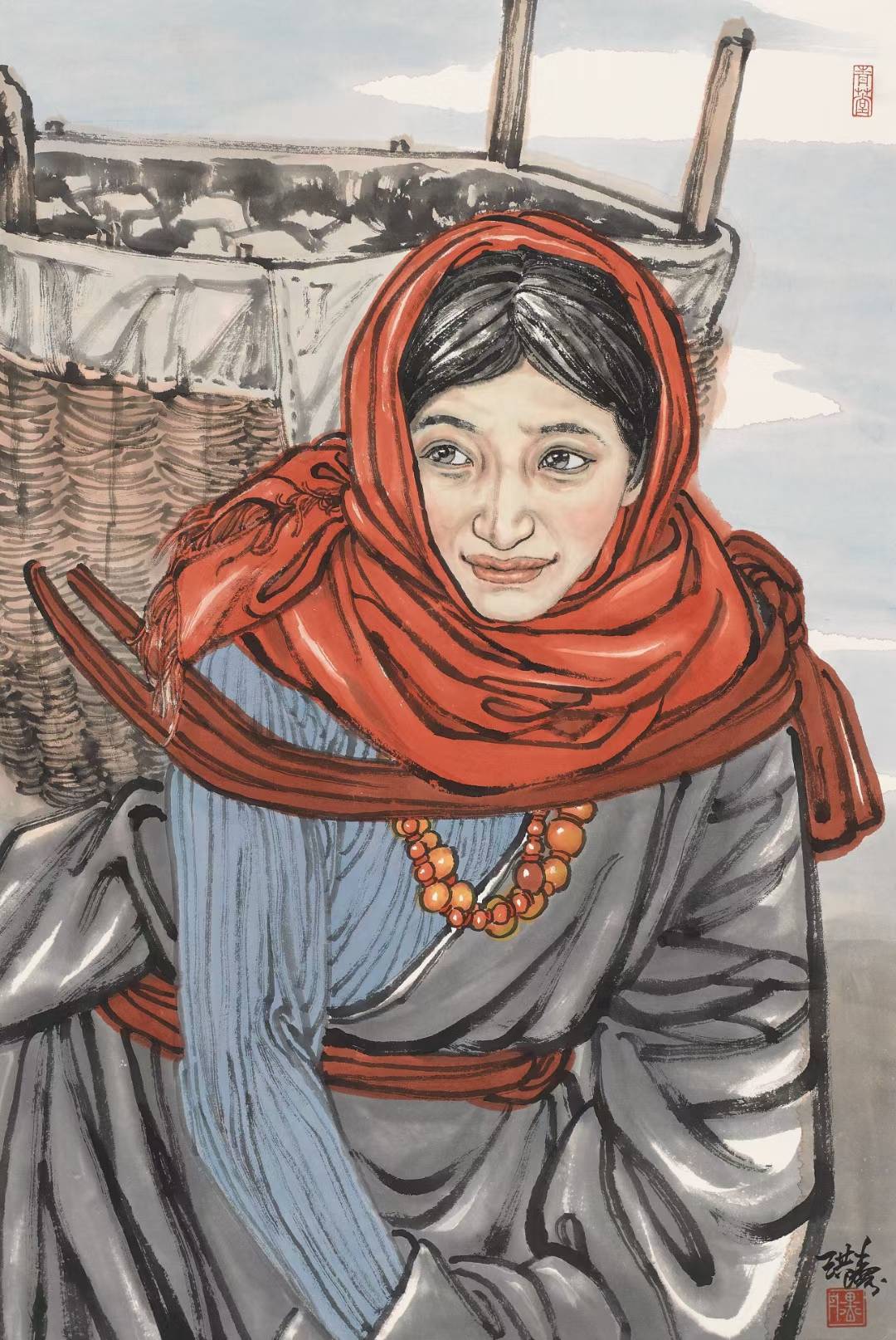 画家李洪涛_工笔_写实_中国