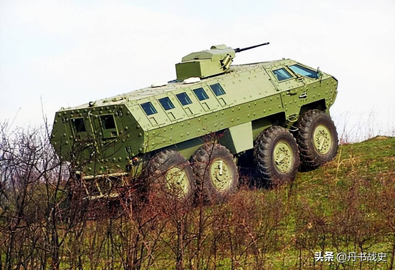 塞尔维亚拉扎尔bvt装甲运兵车,这车的个子有点大