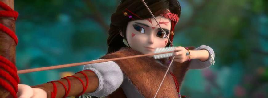 熊出没奇幻空间三大美女:第一位差点被老板吃豆腐,还好她够矜持_光头