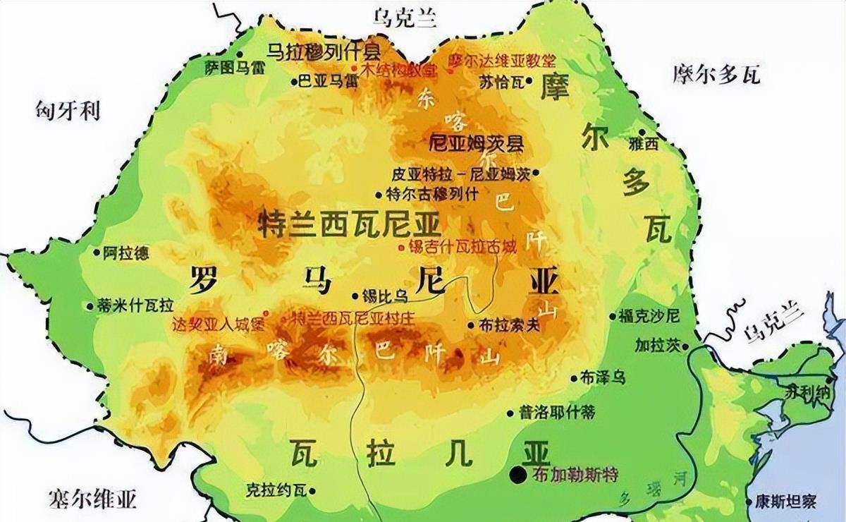 而公元681年保加利亚帝国成立,随后控制了罗马尼亚地区的瓦拉几亚和