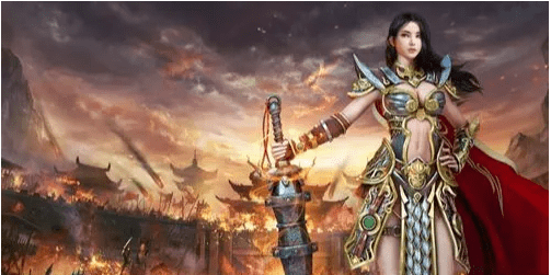 传奇界的"花木兰":两大美女玩家无涯和伊人风采,谁更胜一筹!