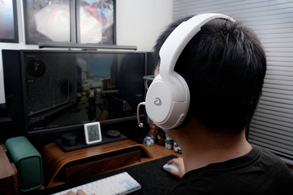 达尔优家族的颜值担当,A710 5.8G无线耳机开箱体验