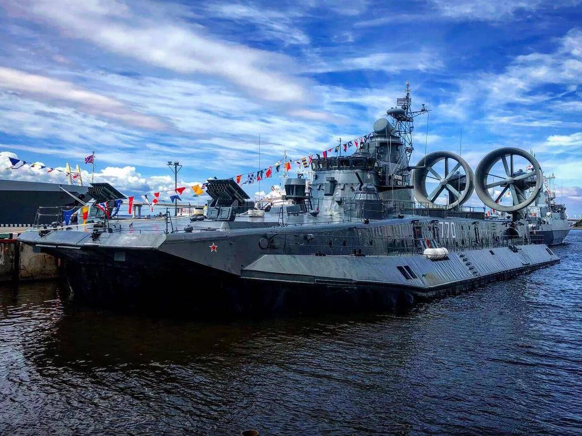 欧洲野牛气垫船,作战半径不足300公里,适合特定海域登陆作战!