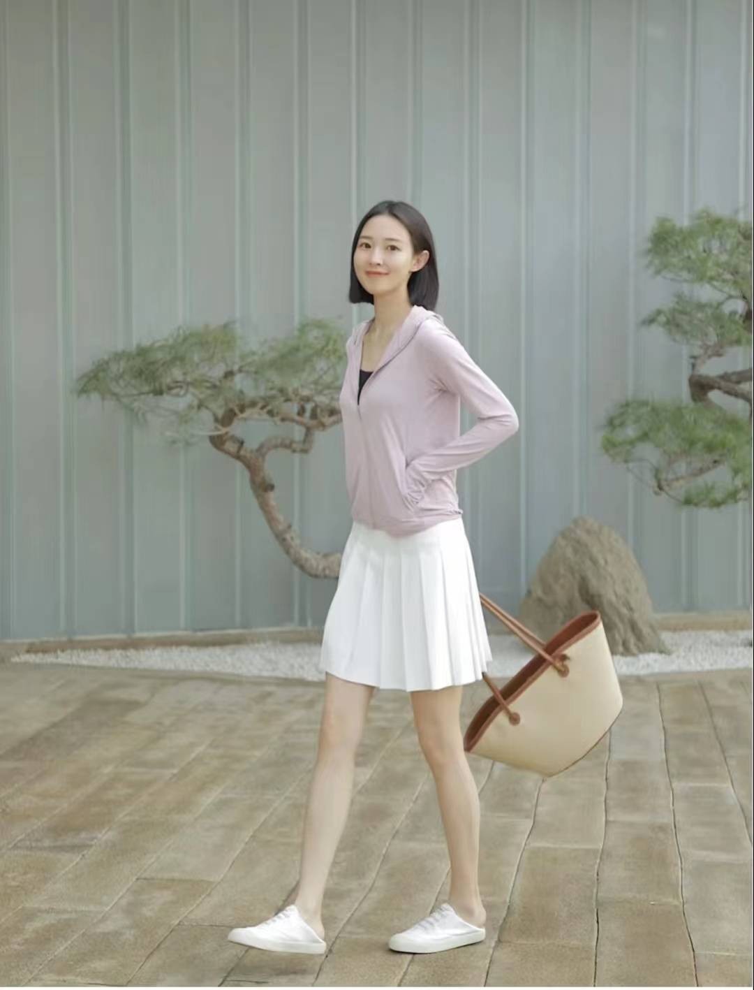 时尚防晒衣怎么搭配穿才好看图片