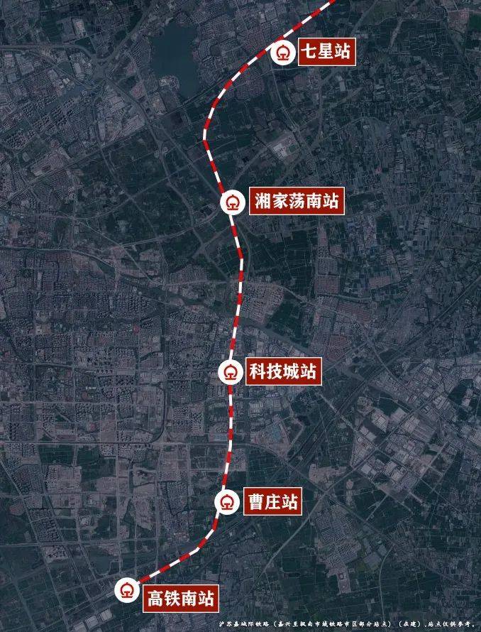 沪嘉城际铁路线路图图片