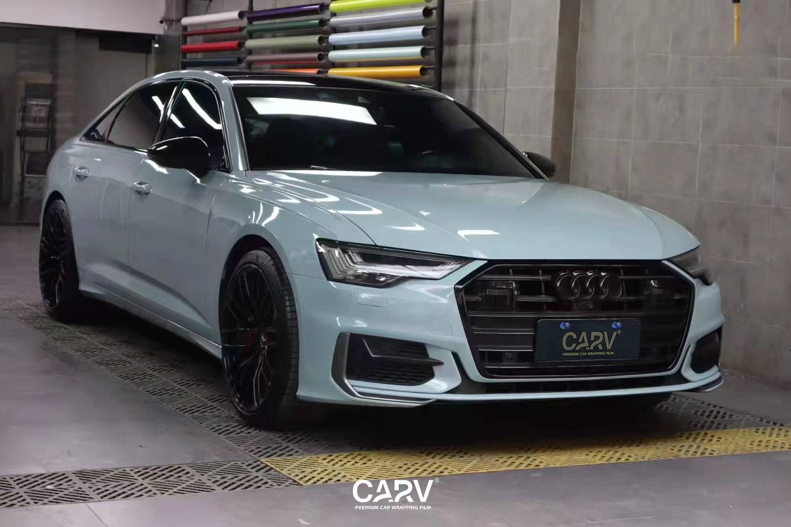 汽车改色贴膜#卡孚改色膜#卡孚carv#奥迪a6