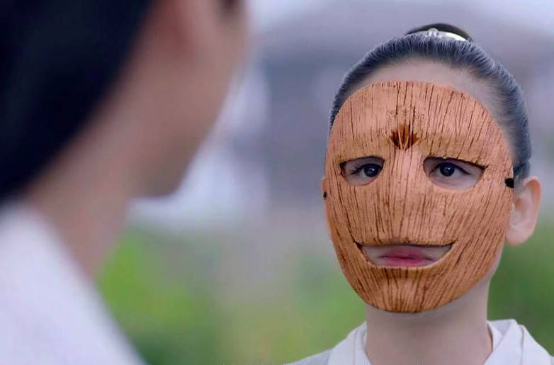 原创9位古装剧女星面具造型李沁时尚迪丽热巴却被嫌丑