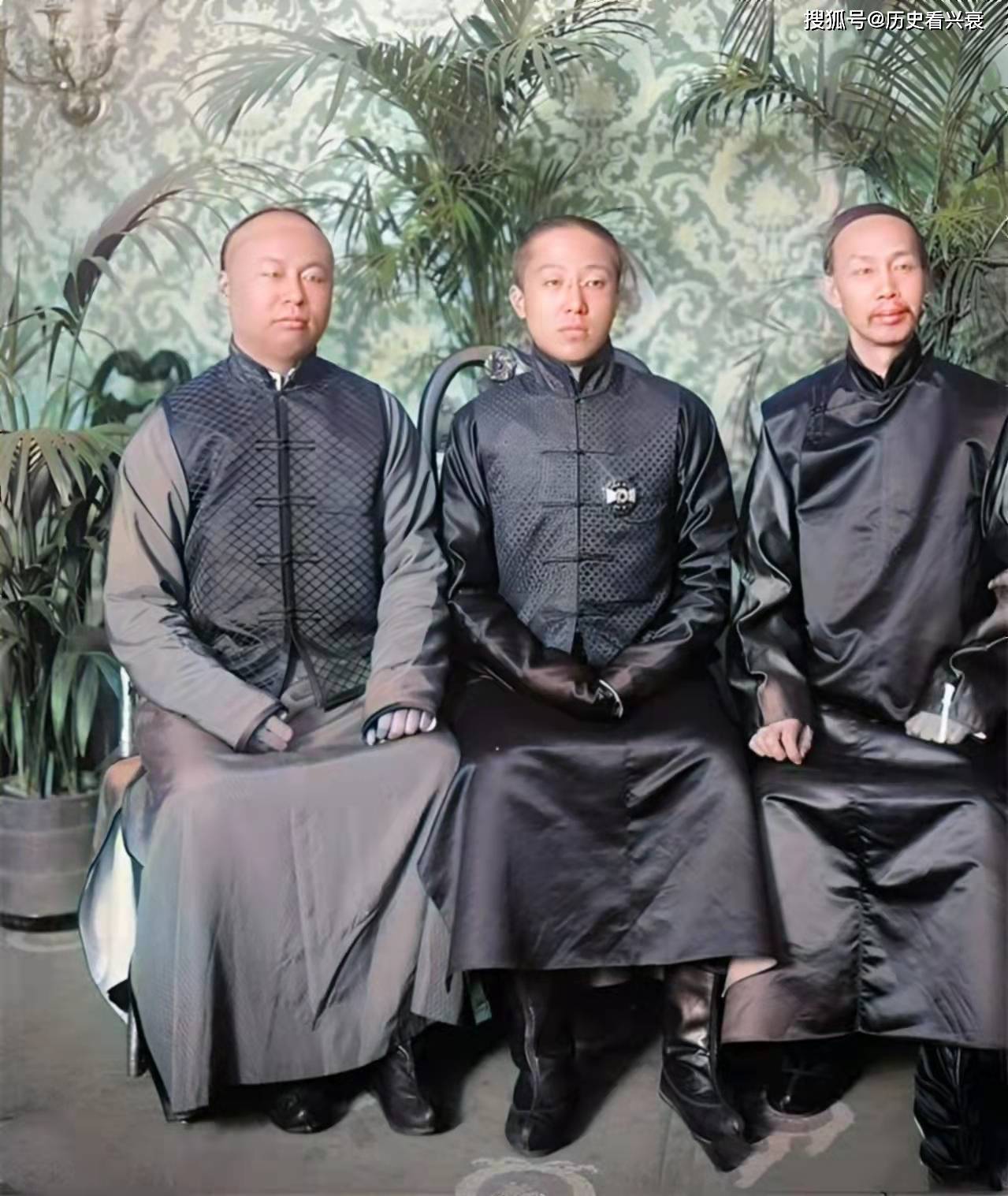 清末宗室成员爱新觉罗·载涛,李鸿章的小儿子李经迈