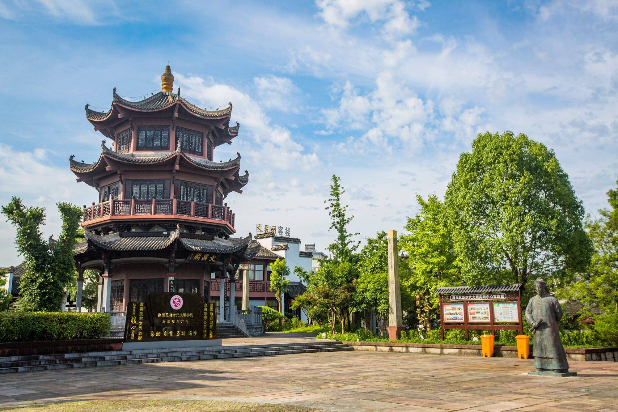原创安徽黄山岩寺古镇这里的老街都是传统美味免门票你来过吗