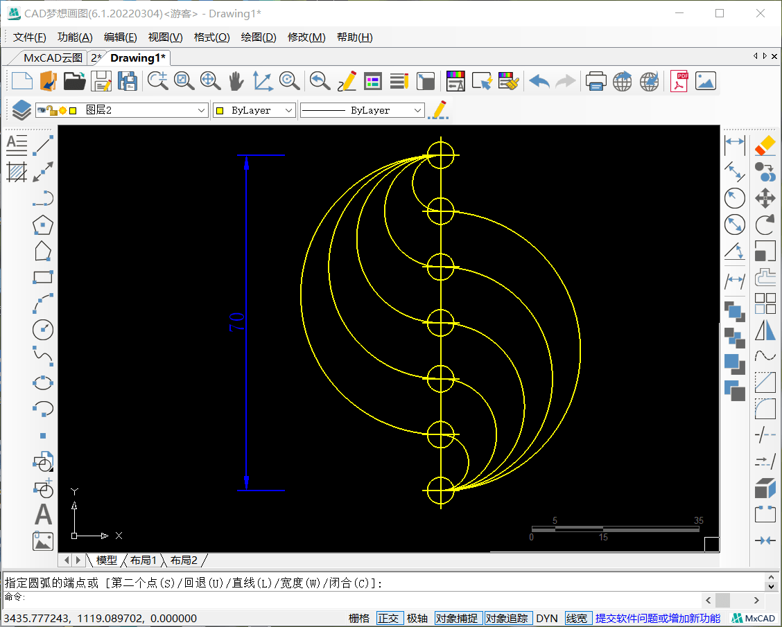 cad画图样本图片