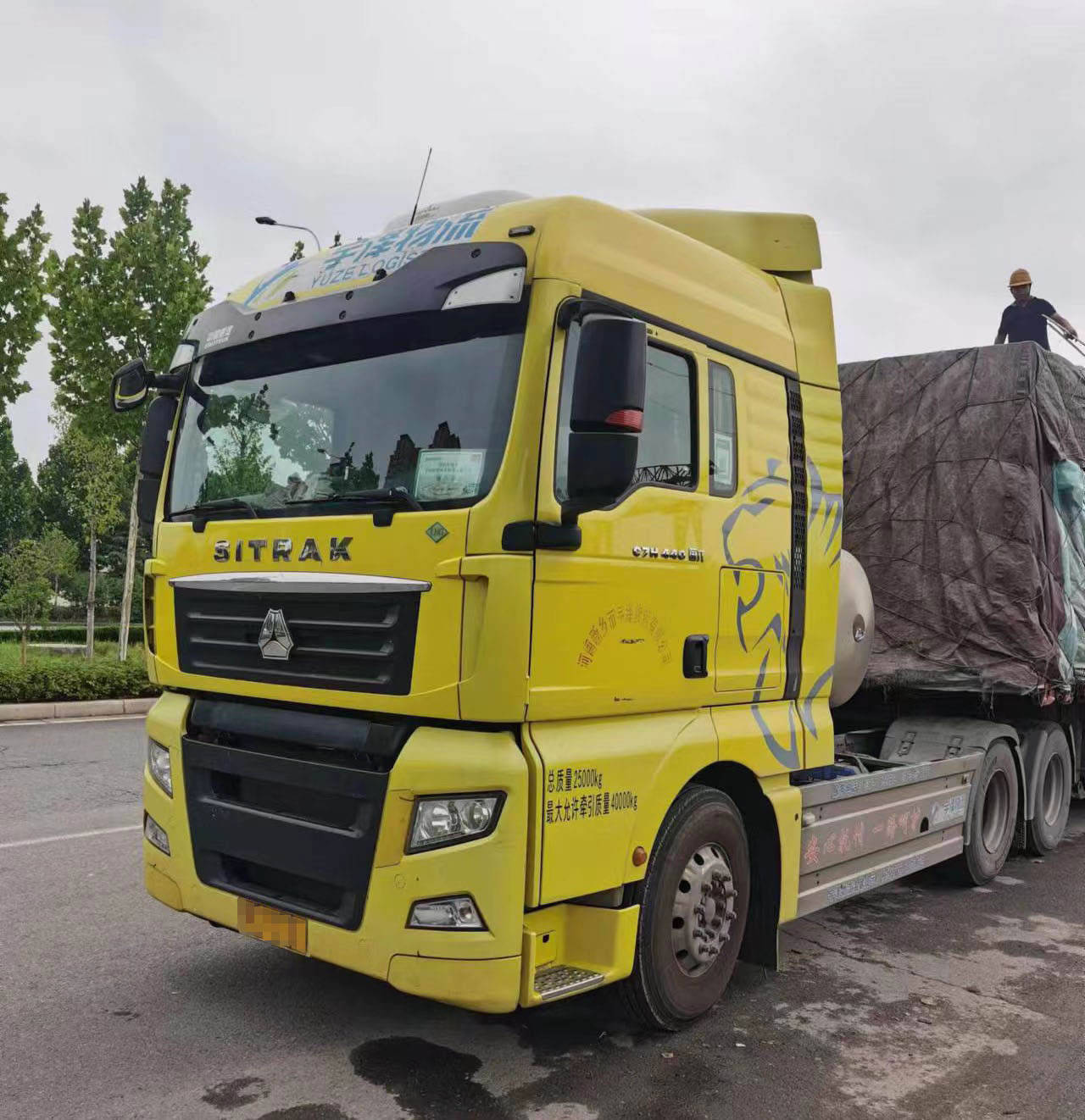 低成本高舒适 汕德卡c7h燃气车是宇泽物流最佳之选