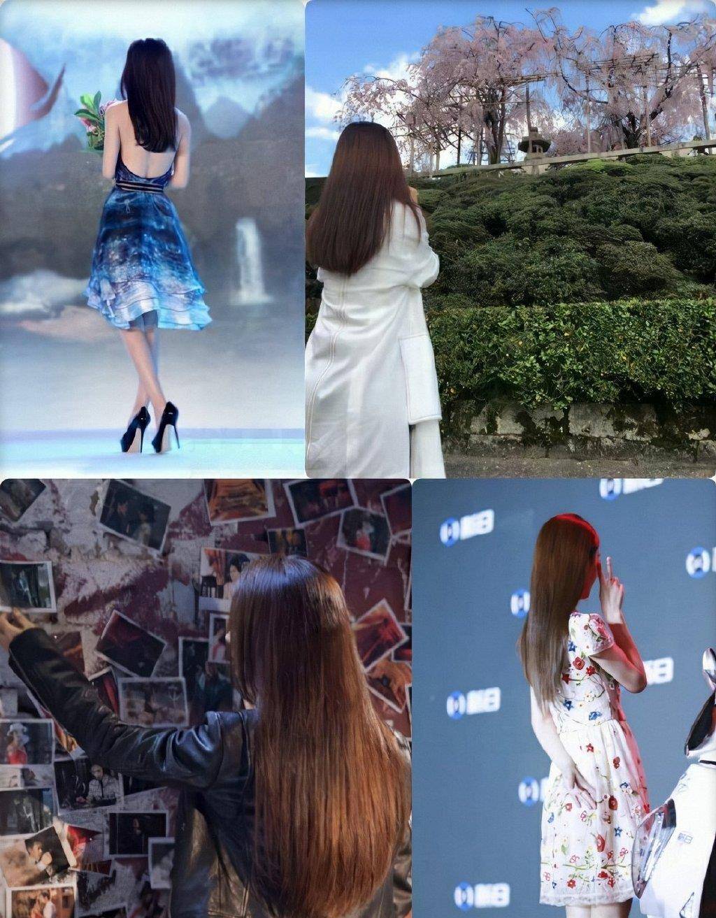 原创赵丽颖背影照登热搜当妈后再现少女腰背影大合集曝光令人惊艳