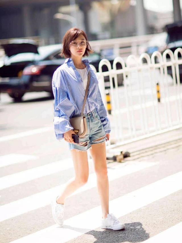 原创王珞丹终于忍不住在机场秀腿169cm穿短裤穿出179cm腿细得真实