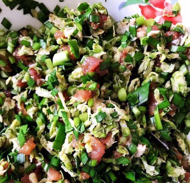 这样的槐花包子一口气能吃"十个"也不长肉,想想就会流口水_青岛_韭菜