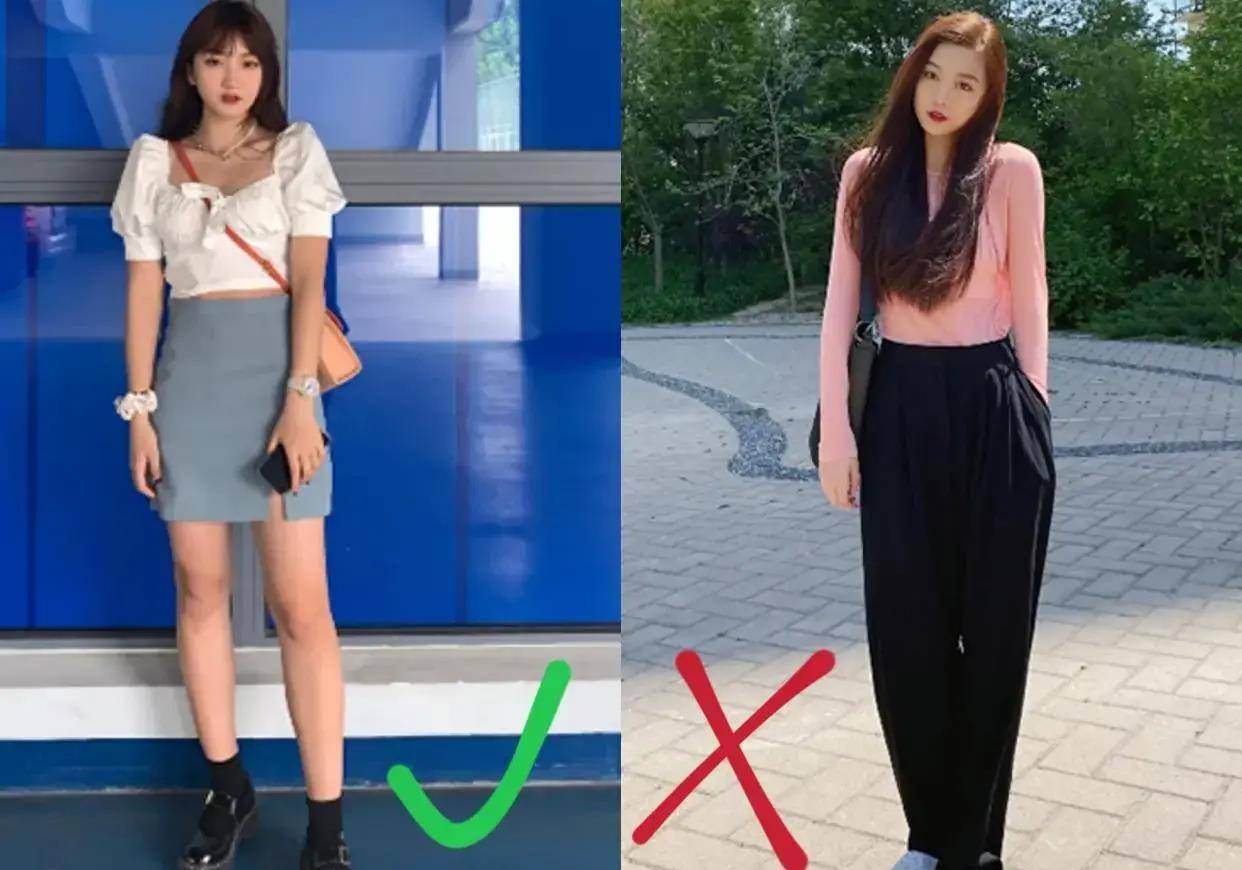 小个子女生,夏季建议学学周冬雨的"显高"穿法,每一套都很好看_身材_下
