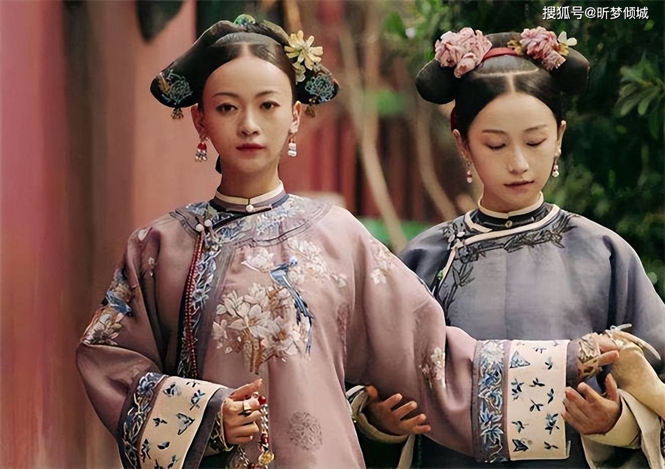 清朝宫廷的美女，原来是这般的模样