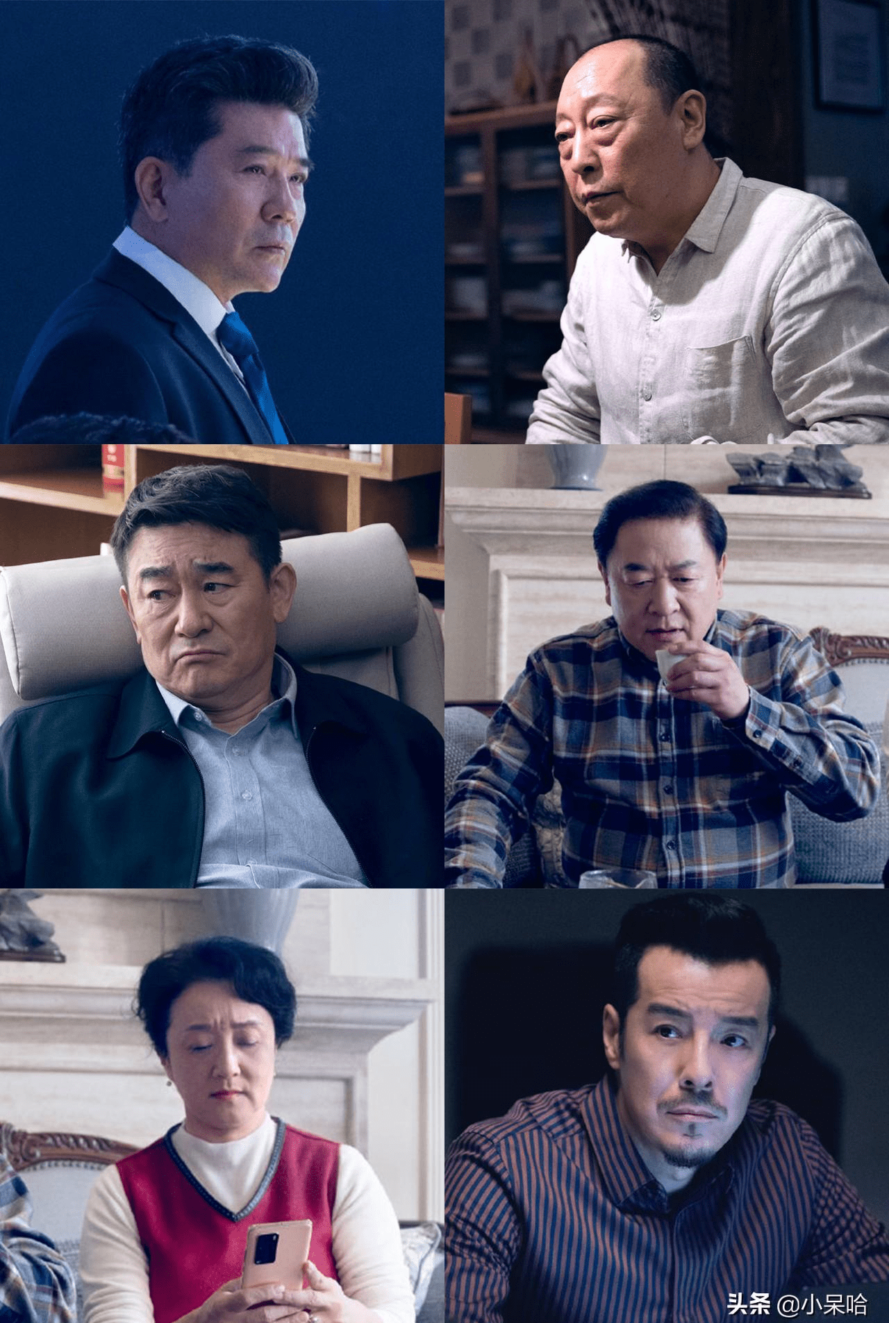 看点2 :六口老戏骨头,为声誉垫底如果看很多电影和电视剧,观众也会