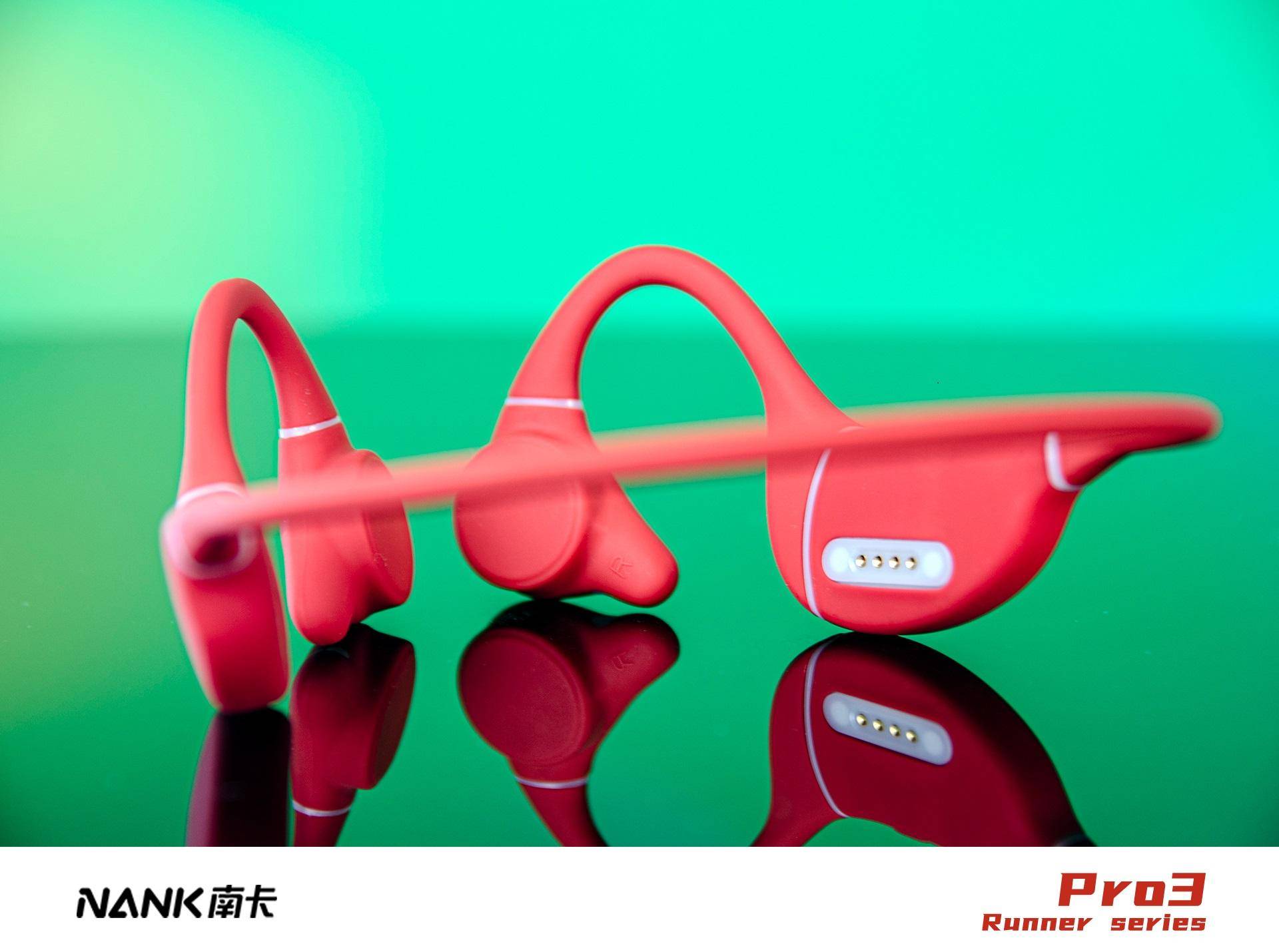 IPX8级防水、16GB音乐存储—南卡Runner Pro3运动型骨传导蓝牙耳机