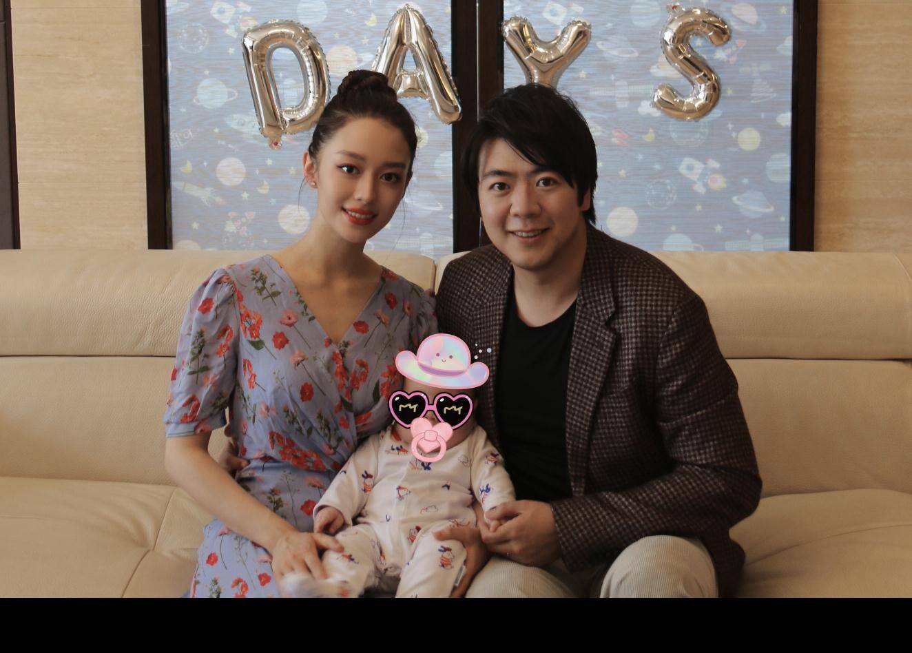 郎朗零点为吉娜庆生,送钻戒寓意美好,两人贴面拥抱像求婚现场_孩子