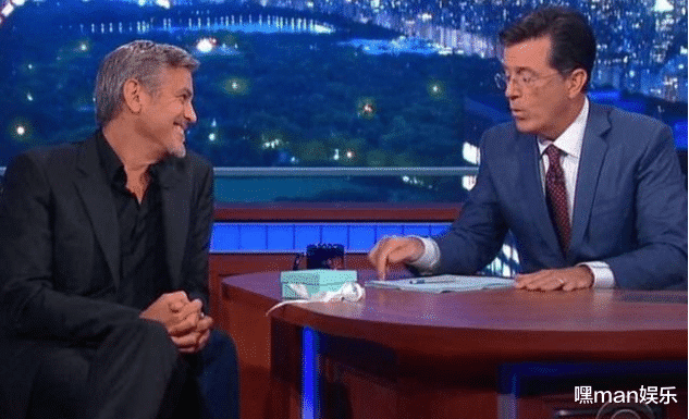 乔治克鲁尼回忆起要求妻子艾莫嫁给他为了娶她我跪了20分钟