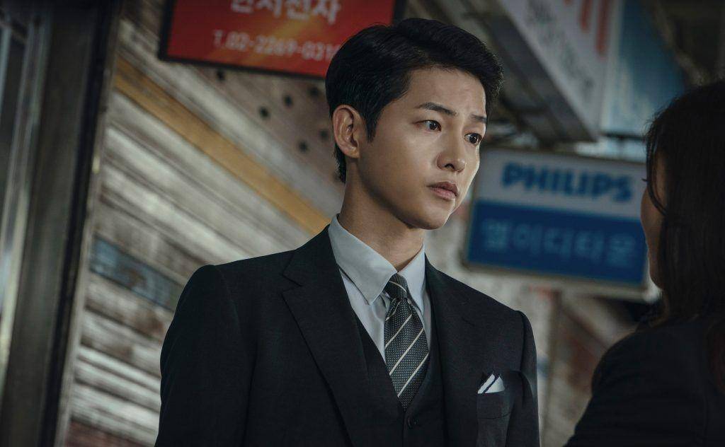 看宋仲基新剧《黑道律师文森佐》化身冷酷律师,学正统西装怎么穿_step