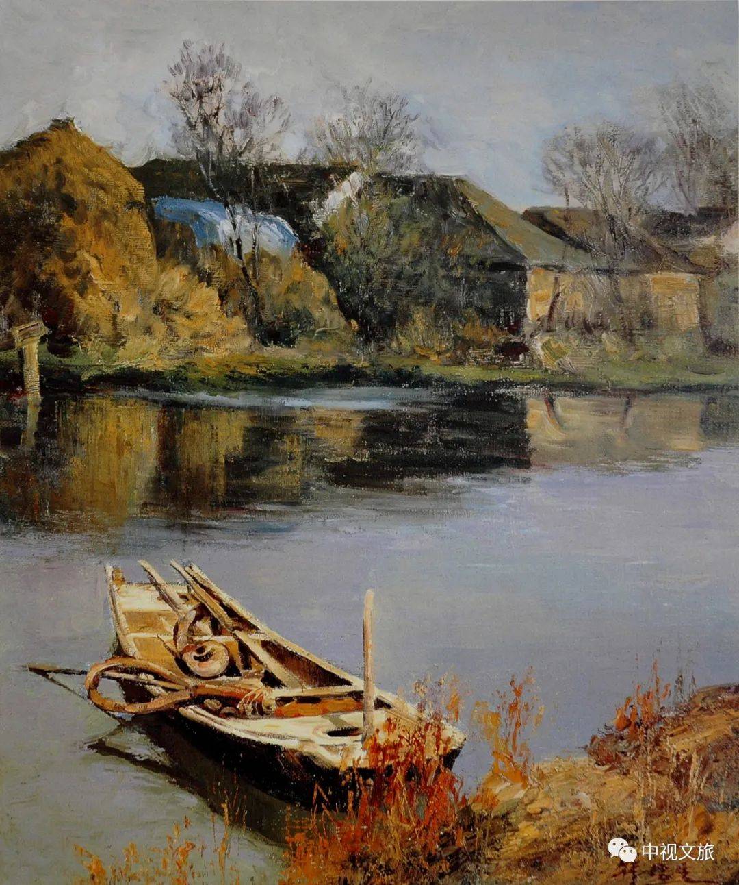 【诗情画意】栏目:《老渔民》正式播出_中国美协_韩培生_cm