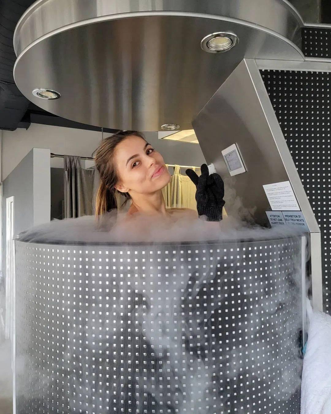 你并没有处于真正的危险之中——在低温冷冻疗法的疗程中,你没有体温