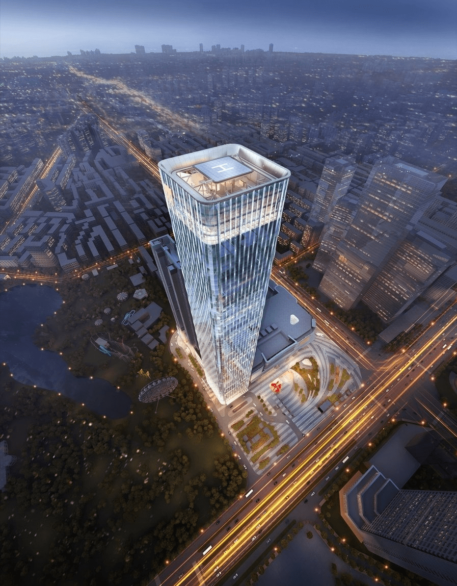 吉林省在建最高楼——长春华润中心,最新施工进度来了_项目_高度_写字