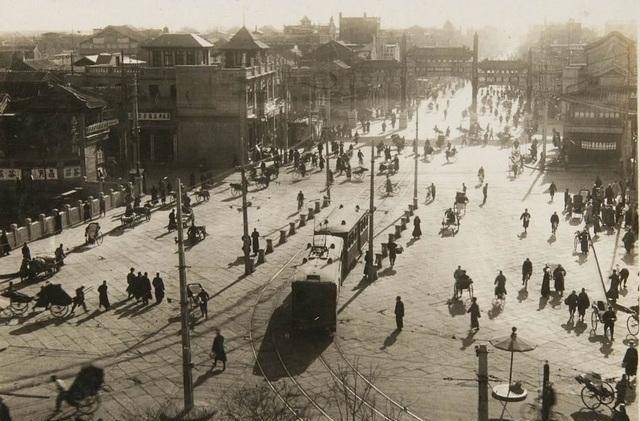 1938年北京老照片，照片很清楚