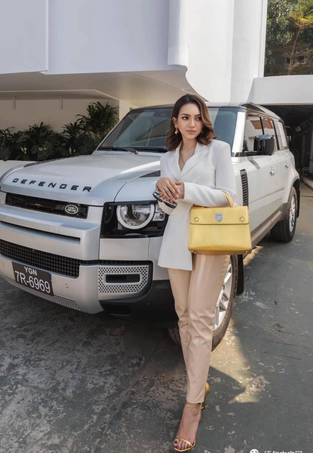 缅甸身材超好的女明星竟是个超级富婆,豪车多到不知道开哪辆_nay_chi