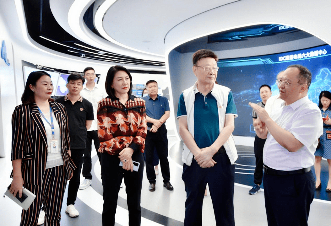 深圳战新会执行副会长兼秘书长陈思思,世纪创新显示总经理张雁凯,合