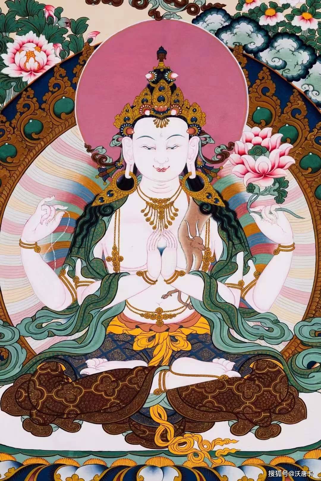 唐卡背面的"嗡阿吽"是什么意思_金刚部_宇宙_种子