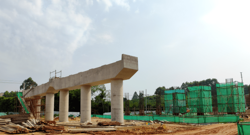 天保大道西延线一期项目最新进展来了_土石方_大桥_成新蒲