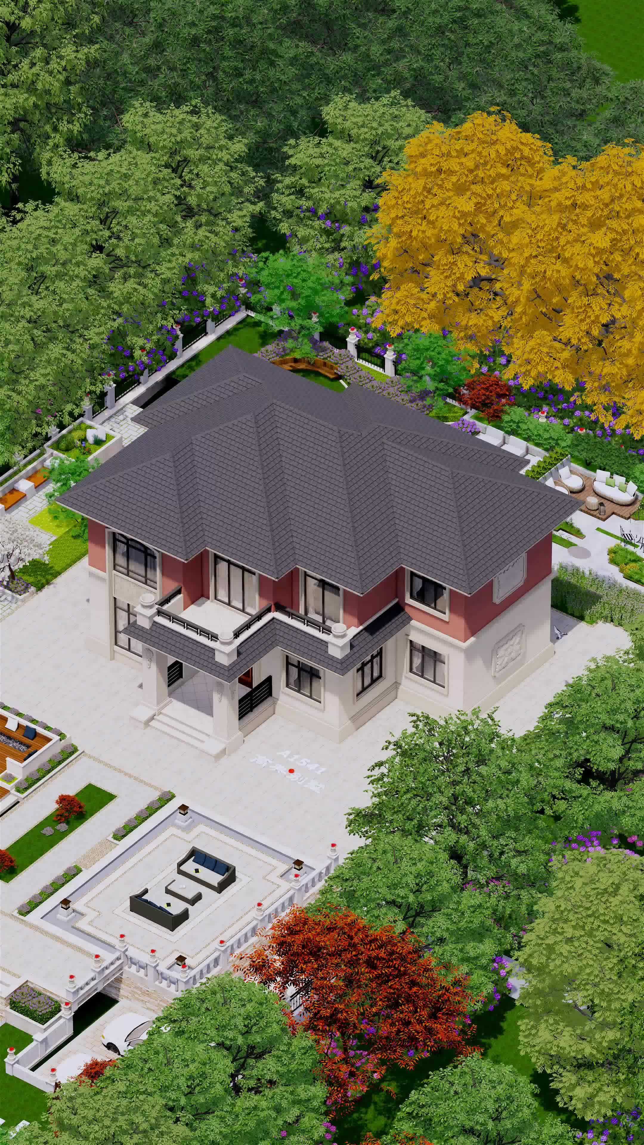 房屋3d效果图设计,这样的家园谁人不爱?