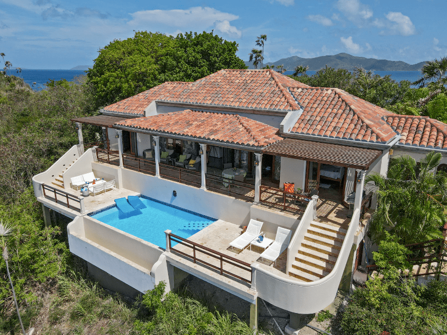 0028 steele point peninsula | 拥有悬崖别墅的加勒比私人岛屿出售中