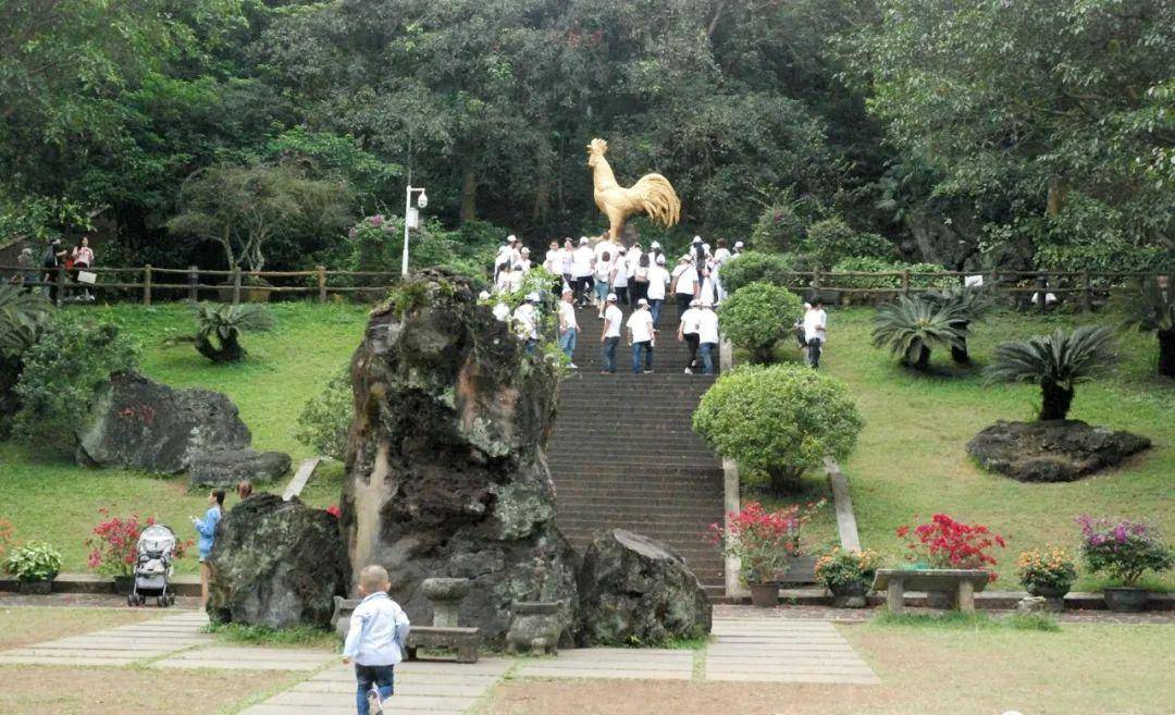 海南印象:海口雷瓊火山地質公園_石山_岩石_甬路